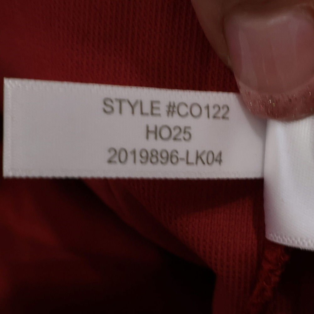 J.Crew Lizzie Pant Women 28T Red Velvet Wide Leg High Rise Patch Pocket $138 NWT - Picture 11 of 15